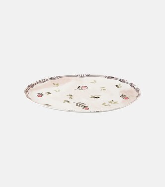 x Marni Mirtillo Nude oval plate | Serax
