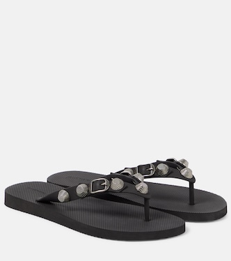 Cagole embellished thong sandals | Balenciaga