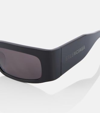 Gafas de sol rectangulares con logo | Balenciaga