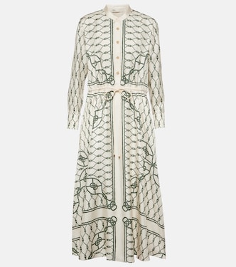 Abito chemisier in twill di seta | Tory Burch