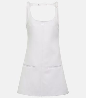 Miniabito Reedition con cut-out e logo | Courrèges