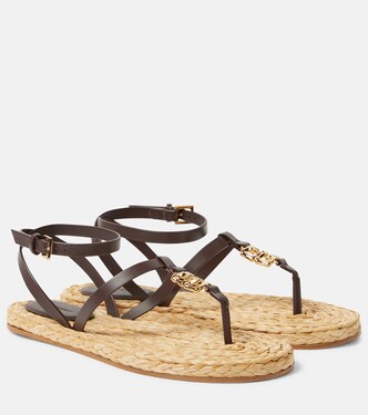 Sandali espadrillas 4G Liquid in pelle | Givenchy