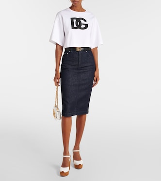 Gonna a tubino di jeans | Dolce&Gabbana