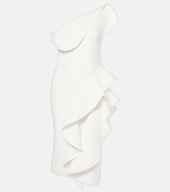 Bridal - Abito midi Rhythm con volant | Maticevski