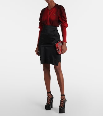 Gonna midi in raso | Vivienne Westwood