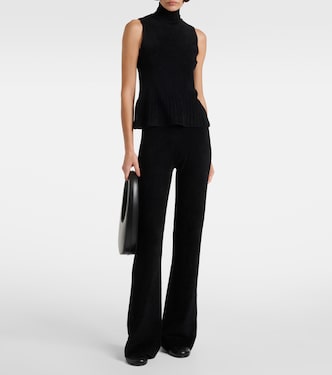 White Label Evie chenille flared pants | Proenza Schouler