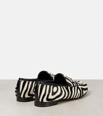 Mocasines Jordaan de pelo de becerro con Horsebit | Gucci