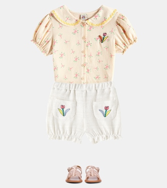Bedrucktes Top Candy Flower | Jellymallow
