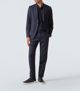 Cotton and silk polo shirt | Zegna