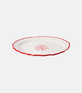 Coral ceramic platter | Les-Ottomans