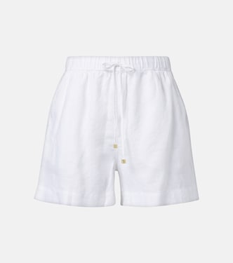 White Bay linen shorts | Heidi Klein
