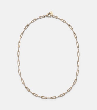 Halskette aus 18kt Gelbgold mit Diamanten | Shay Jewelry