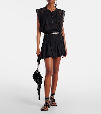 Top Grecia aus Baumwolle mit Spitze | Marant Etoile