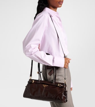 Borsa a spalla Prada Bonnie in pelle | Prada