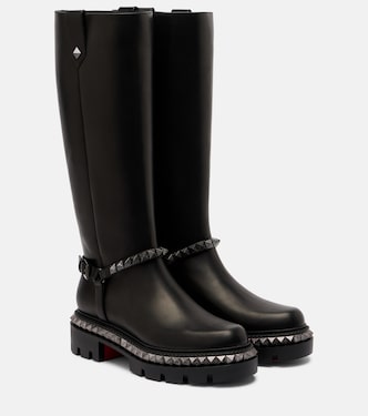 Bottes Marinetta en cuir à clous | Christian Louboutin