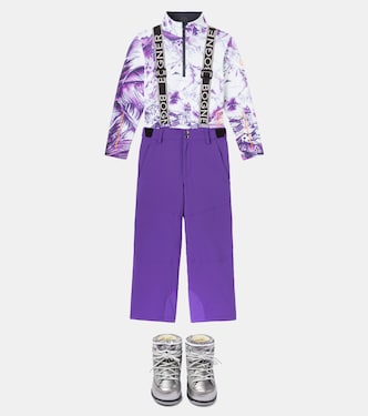 Yuki logo ski salopettes | Bogner Kids