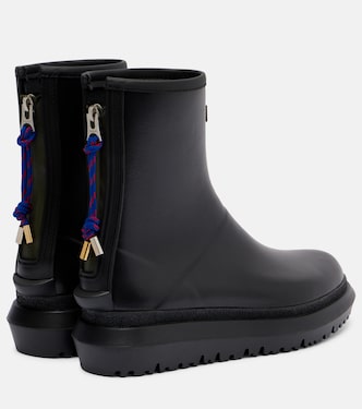 Logo ankle boots | Sacai