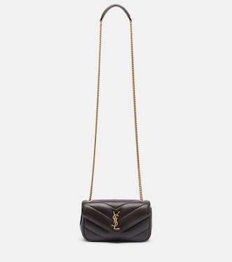 Loulou Mini leather shoulder bag | Saint Laurent
