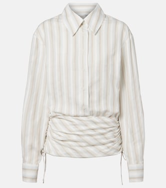 Chemise rayée en coton | Christopher Esber