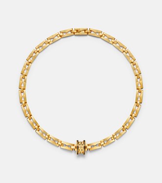 Collana B.zero1 in oro 18kt con ceramica  | Bvlgari
