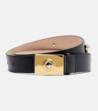 Medora studded leather belt | Déhanche