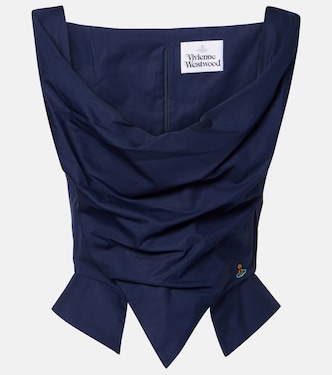 Sunday cotton bustier top | Vivienne Westwood