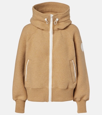 Chilliwack wool-blend fleece bomber jacket | Canada Goose