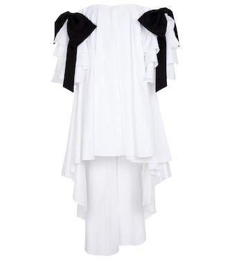 Fiona cotton-blend poplin minidress | Caroline Constas