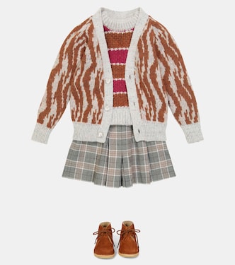 Cardigan en laine et coton mélangés | Paade Mode