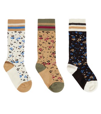 Set de 3 calcetines de algodón elástico | Paade Mode