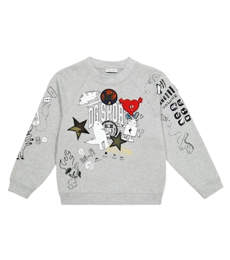 Sudadera de algodón estampada | Dolce&Gabbana Kids