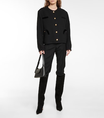 Gliss cotton-blend bouclé jacket | Blazé Milano