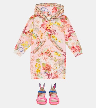 Sweatshirt-Kleid aus einem Baumwollgemisch | Camilla Kids