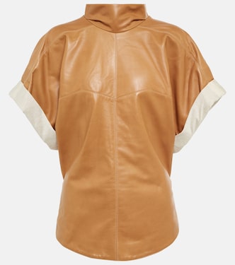 Top Baiao de piel | Isabel Marant