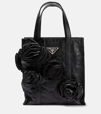 Verzierte Tote aus Leder | Prada