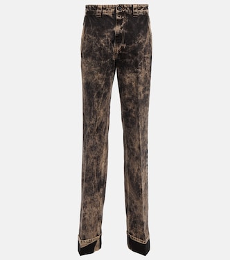 Low-rise straight jeans | Miu Miu