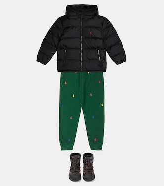 Quilted down jacket | Polo Ralph Lauren Kids