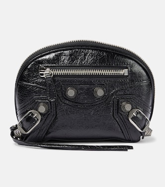 Le Cagole Mini leather pouch | Balenciaga