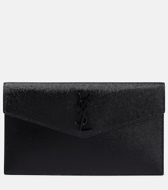 Clutch Uptown aus Leder | Saint Laurent
