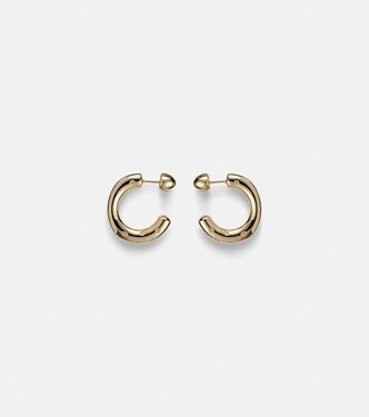 Boucles d'oreilles Peggy en or 14 ct et diamants | Lauren Rubinski