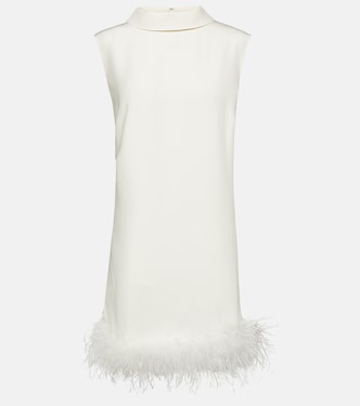 Robe de mariée Candice en soie à plumes | Rixo
