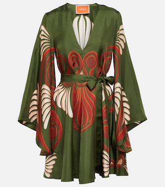 Minikleid Magnifico aus Seiden-Twill | La DoubleJ