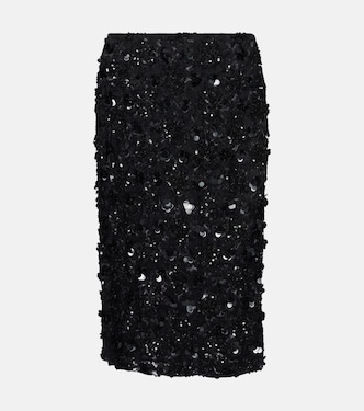 Gonna a tubino con paillettes | Dolce&Gabbana