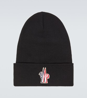 Logo virgin wool beanie | Moncler Grenoble