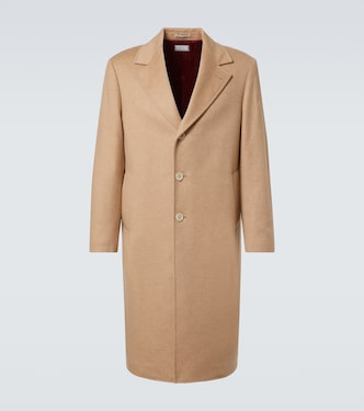 Beaver cashmere and wool coat | Brunello Cucinelli