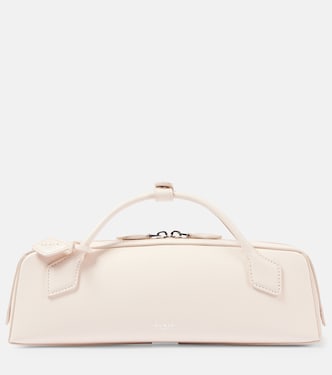 Le Teckel leather clutch | Alaïa