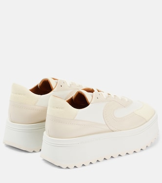 Awake suede platform sneakers | Clergerie
