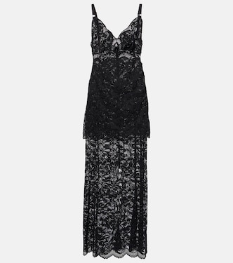 Lace maxi dress | Rabanne