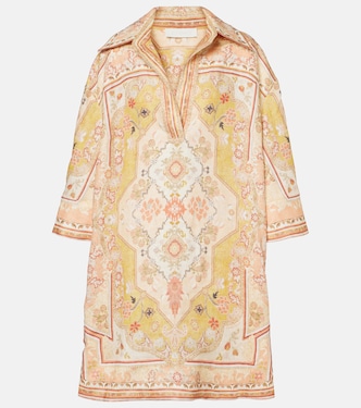 Wylie printed linen tunic | Zimmermann