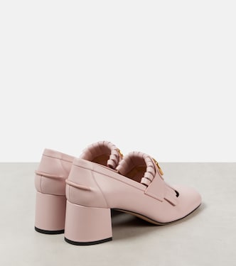 Loafer-Pumps VLogo Signature 55 aus Leder | Valentino Garavani